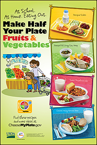 Make Half Your Plate Fruits & Vegetables