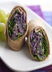Purple Power Bean Wrap