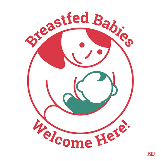 Breastfed Babies Welcome Here! graphic