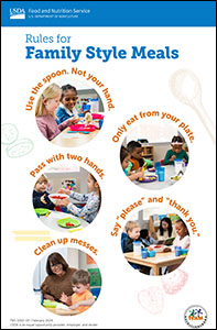 Rules for Family Style Meals