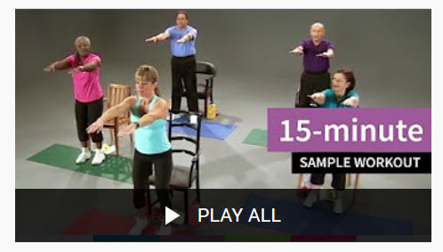Video still of exercise class