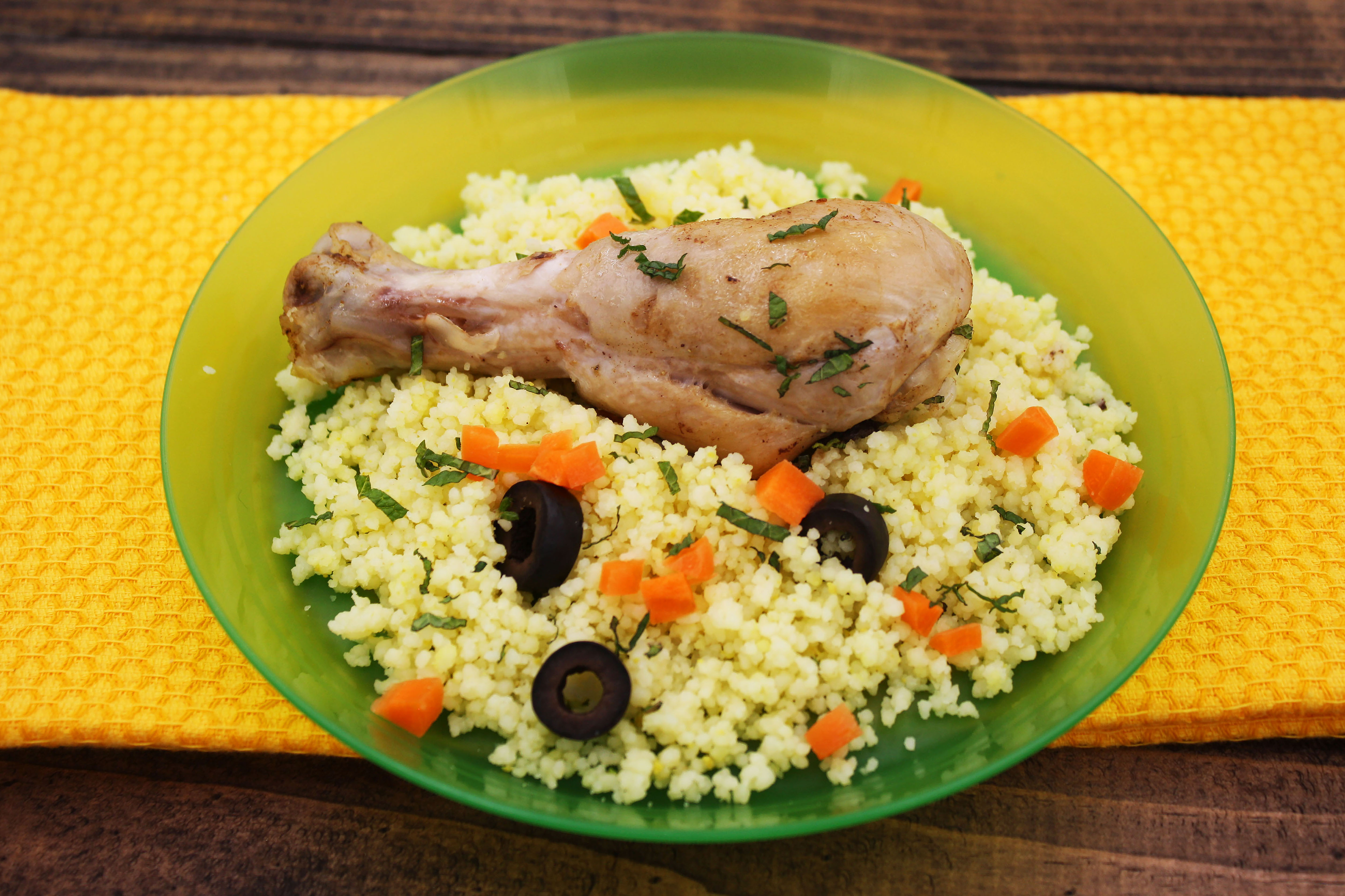 Chicken with Veggie Couscous