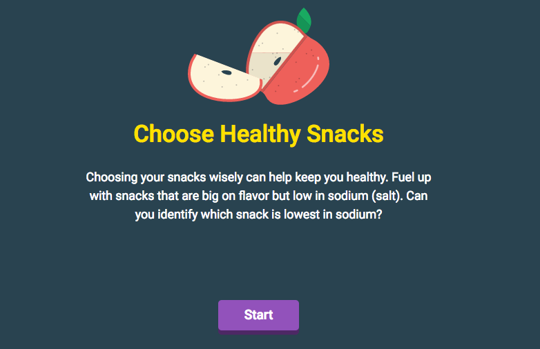 Choose Healthy Snacks