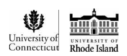 University of Connecticut and University of Rhode Island Logo