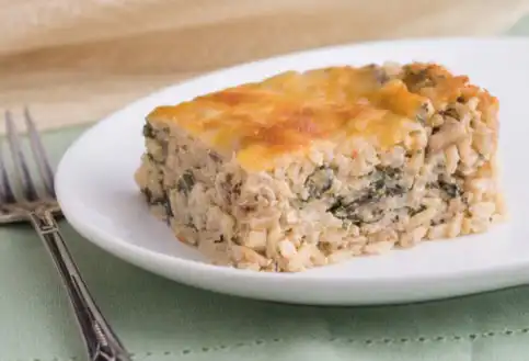 rice and vegetable casserole