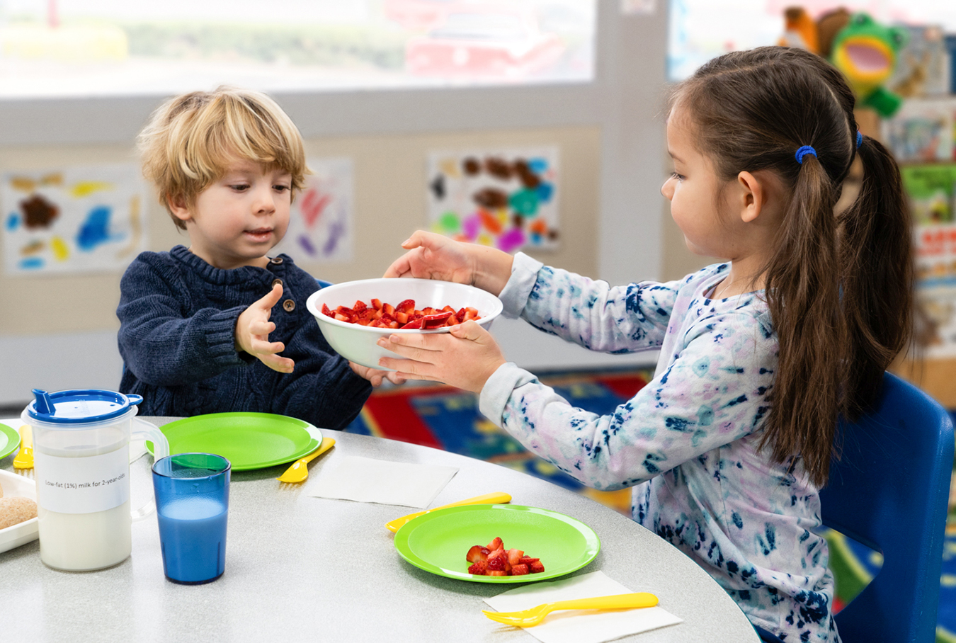 CACFP family style meals