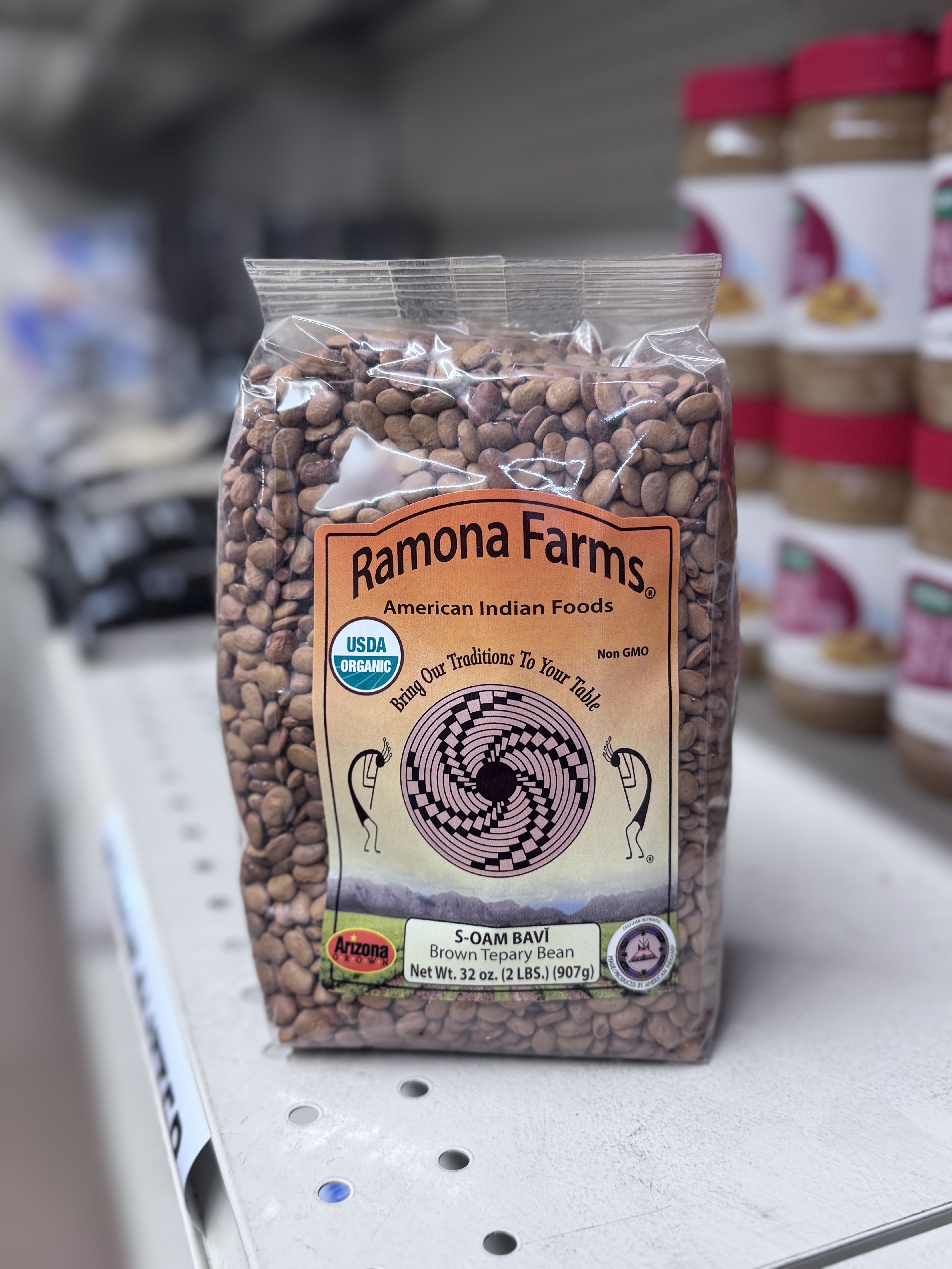 Gila River tepary beans for the FDPIR program