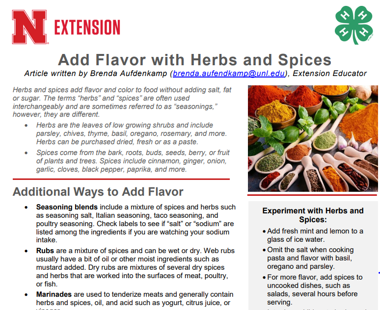 screenshot of handout 