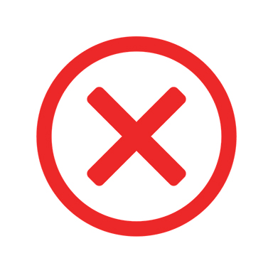 red x