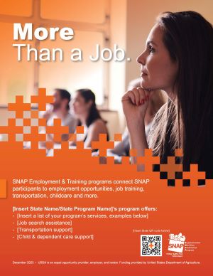 customizable flyer for students more than a job