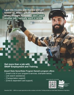 more than a job flyer welder
