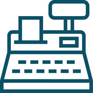 icon of a cash register