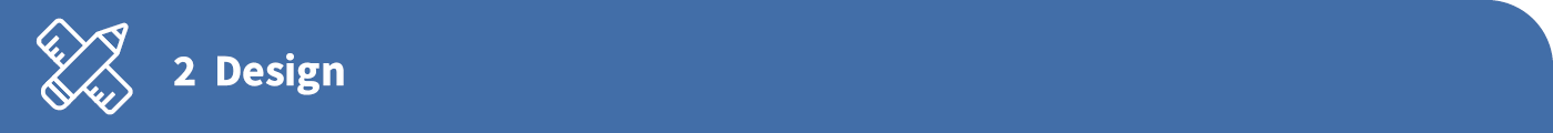 blue rectangle for design
