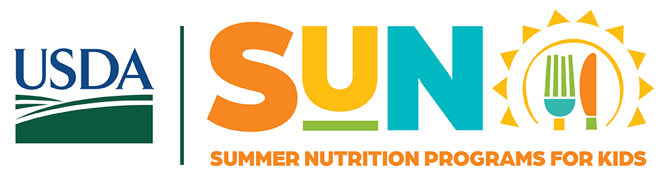 USDA Summer Nutrition Program for Kids logo in color