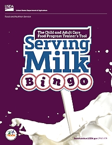 Cover of CACFP Trainer's Tool: Serving Milk