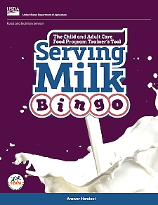 Milk Bingo Answers