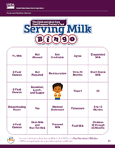 Milk Bingo slide 21