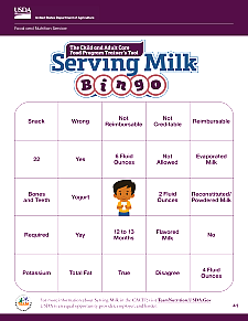 Milk Bingo slide 41