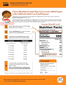 Choose Breakfast Cereals That Are Lower in Sugar