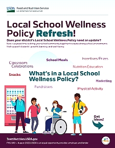 Local School Wellness Policy Refresh! Infographic