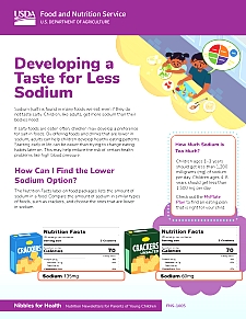 Nibbles Developing a Taste for LEss Sodium