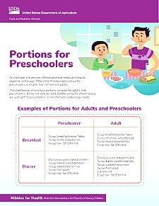 Portions for Preschoolers