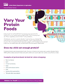 Vary Your Protein Foods