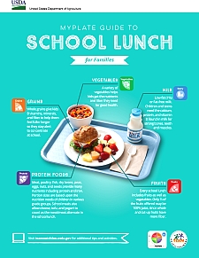 MyPlate Guide to School Lunch for Families