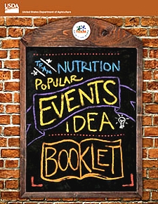 Cover of the Team Nutrition Popular Events Idea Booklet