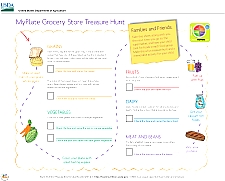 MyPlate Grocery Store Treasure Hunt