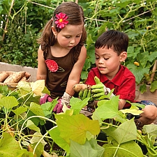 Kids gardening