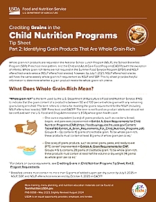 Crediting Grains Part 2