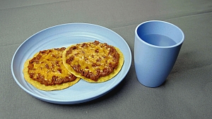 Cheesy Bean Tostadas