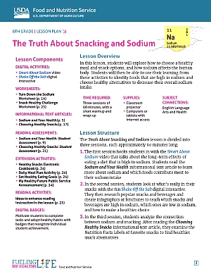 The Truth About Snacking and Sodium