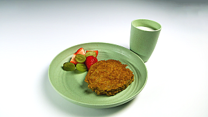 Golden Squash Hotcakes