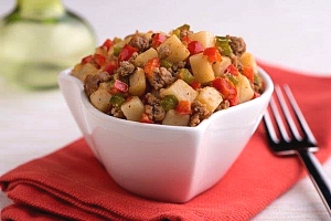 Roasted Potato Turkey Hash