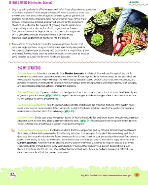 page 2 of Dig In! lesson 1: The World of Edible Plants
