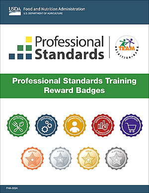 Professional Standards Training Reward Badges cover