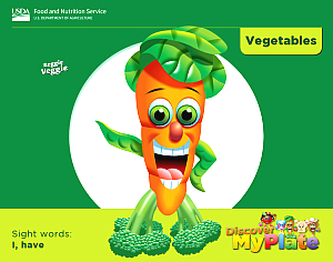 Discover My Plate: Vegetables