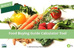 Food Buying Guide Training