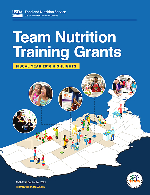 Cover of Team Nutrition Training Grants Publication