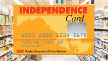 SNAP program card
